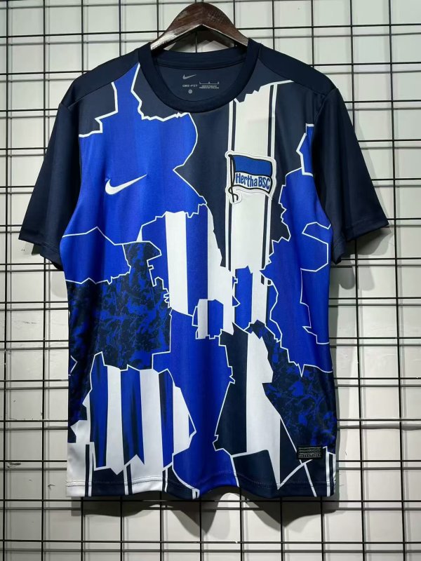 2025-26 Mens Hertha Berliner Special edition soccer jersey 
