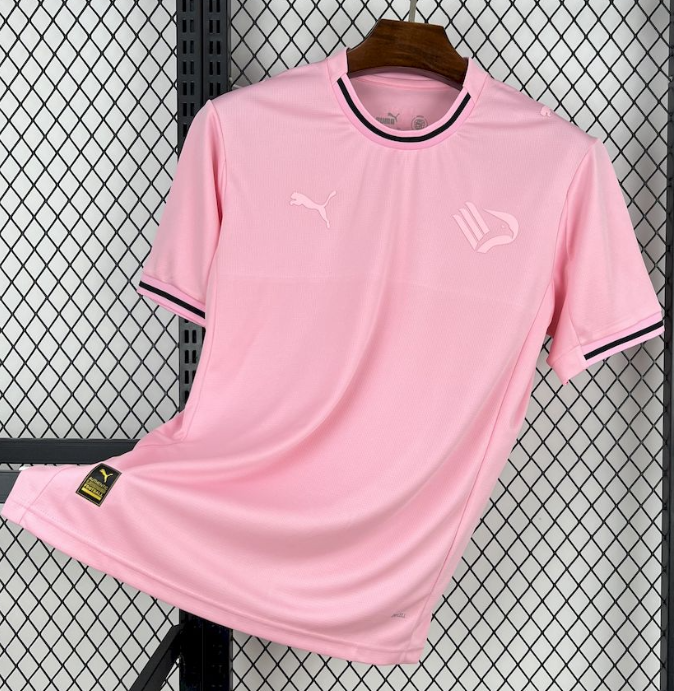 2025-26 Mens Palermo F.C. home pink  soccer jersey