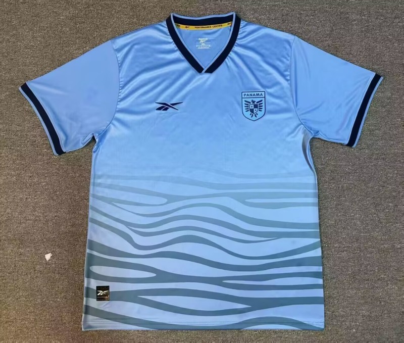 2025-26 Mens Panama  blue away Fans Version Soccer Jersey