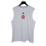 2025-26 Mens Flamengo white  vest Cotton Soccer Jersey