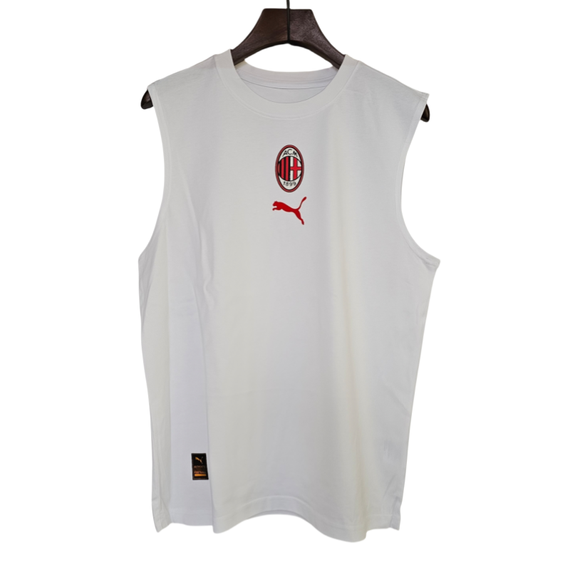 2526 Mens AC Milan vest Cotton Soccer Jersey