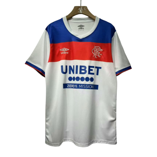 2025-26 Mens Rangers away white soccer Jersey