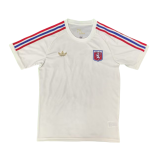 2025-26 Mens Lyon white fan Soccer Jersey