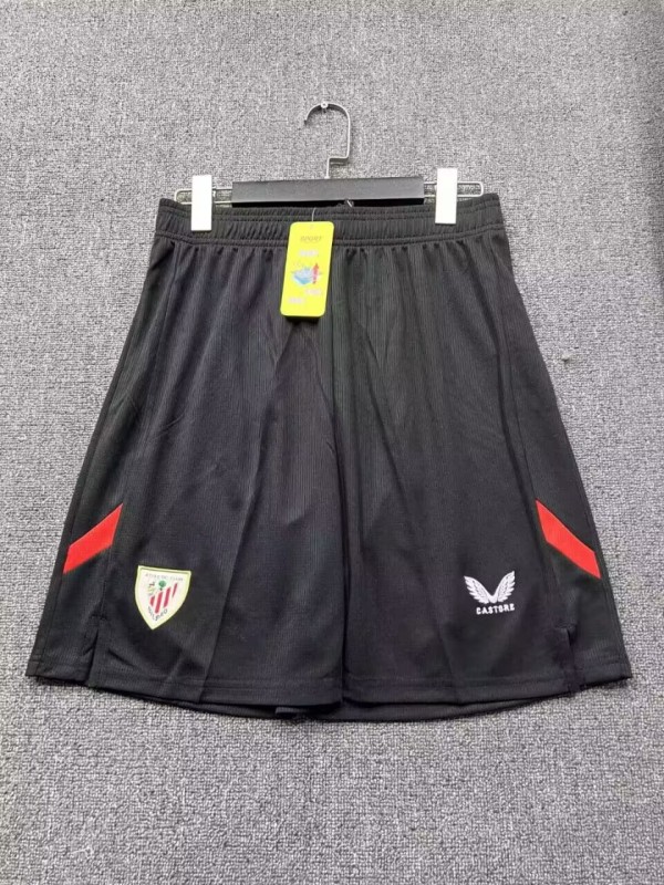 2025/26 Mens Athletic Bilbao  home balck Shorts