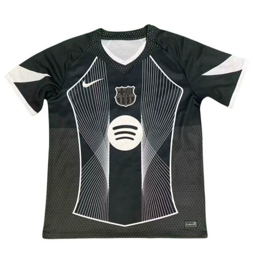 2025-26 Mens Barcelona  Concept Edition black  soccer jersey