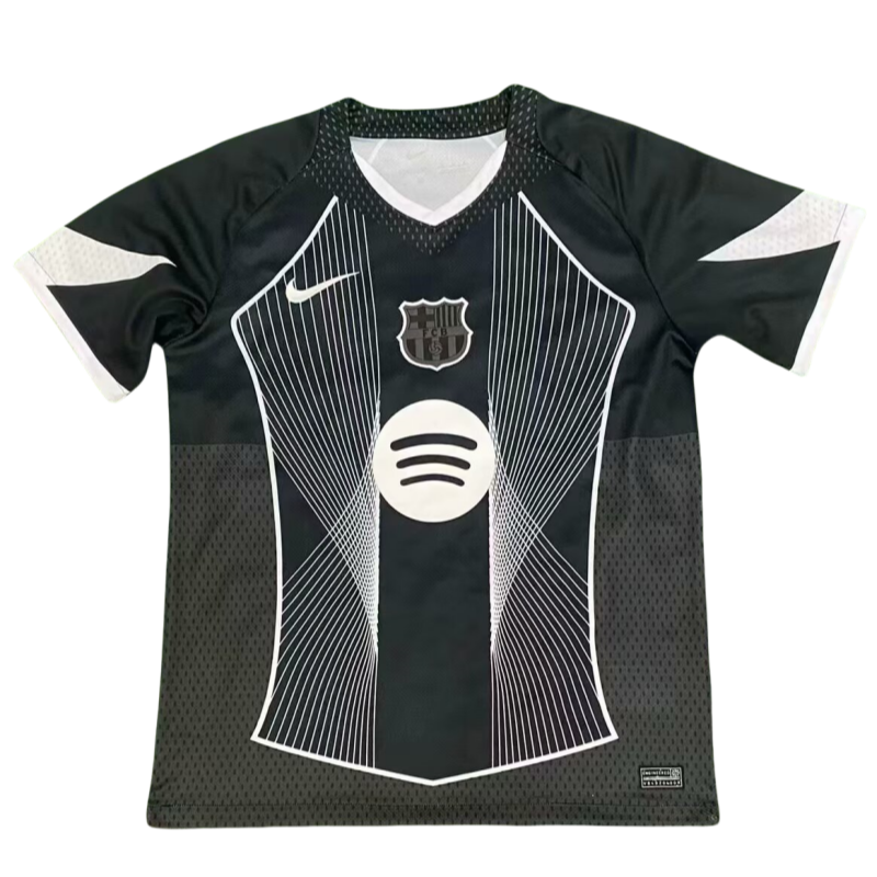 2025-26 Mens Barcelona  Concept Edition black  soccer jersey