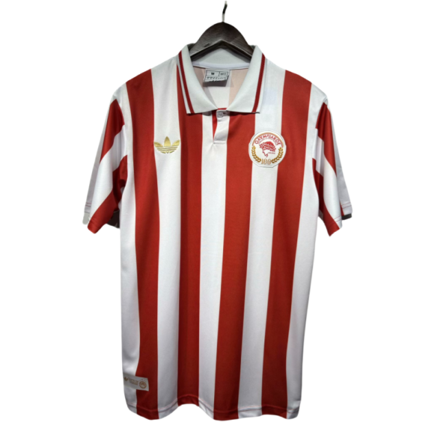 2025-26 Mens Olympiacos F.C 100th Anniversary Edition soccer jersey