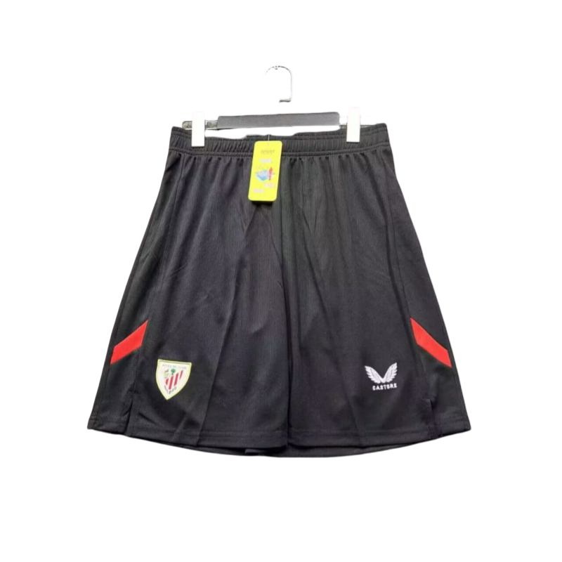 2025/26 Mens Athletic Bilbao  home balck Shorts