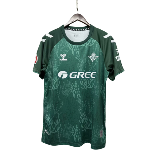 2025-26  Mens Real Betis blackish green Soccer Jersey