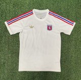 2025-26 Mens Lyon white fan Soccer Jersey