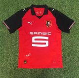 2025-26 Stade Rennais red Home Fans Soccer Jersey
