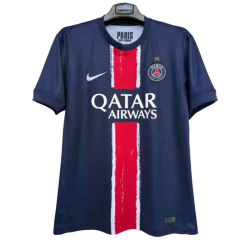 2024-25 Mens PSG Home blue Soccer Jersey （Have One Stars⭐)