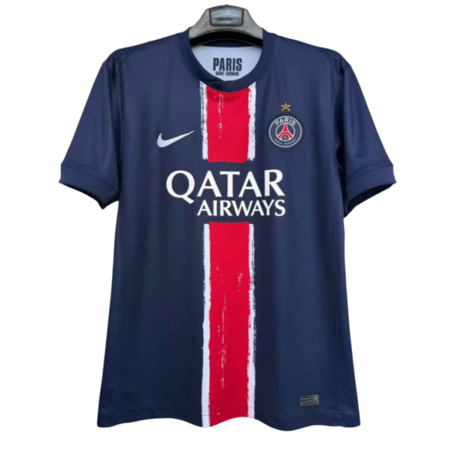 2024-25 Mens PSG Home blue Soccer Jersey （Have One Stars⭐)