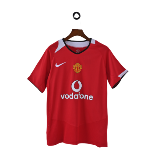 2004/06 Retro Manchester United Home Jersey Mens