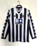 Retro Juventus home Jersey Long sleeve Mens 99-00