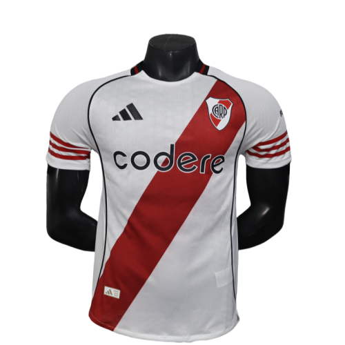 Player Version River Plate home Soccer Jersey 2526