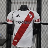 Player Version River Plate home Soccer Jersey 2526