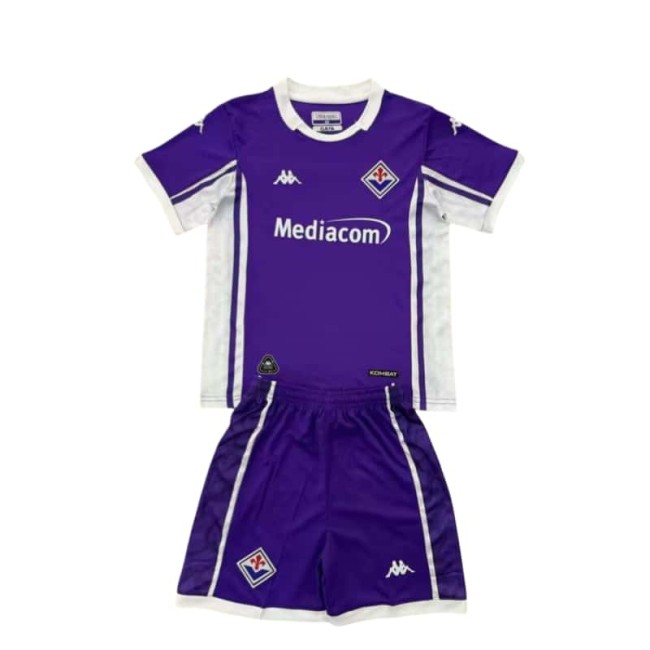 Kids  Fiorentina blue home  short training suit 2526
