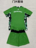 Mens Monchengladbach green away Jersey 2526