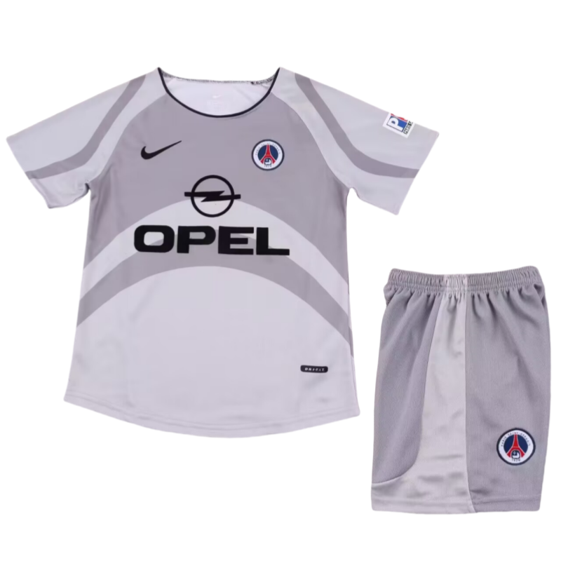 Kids PSG away Retro soccer jersey 2001-02