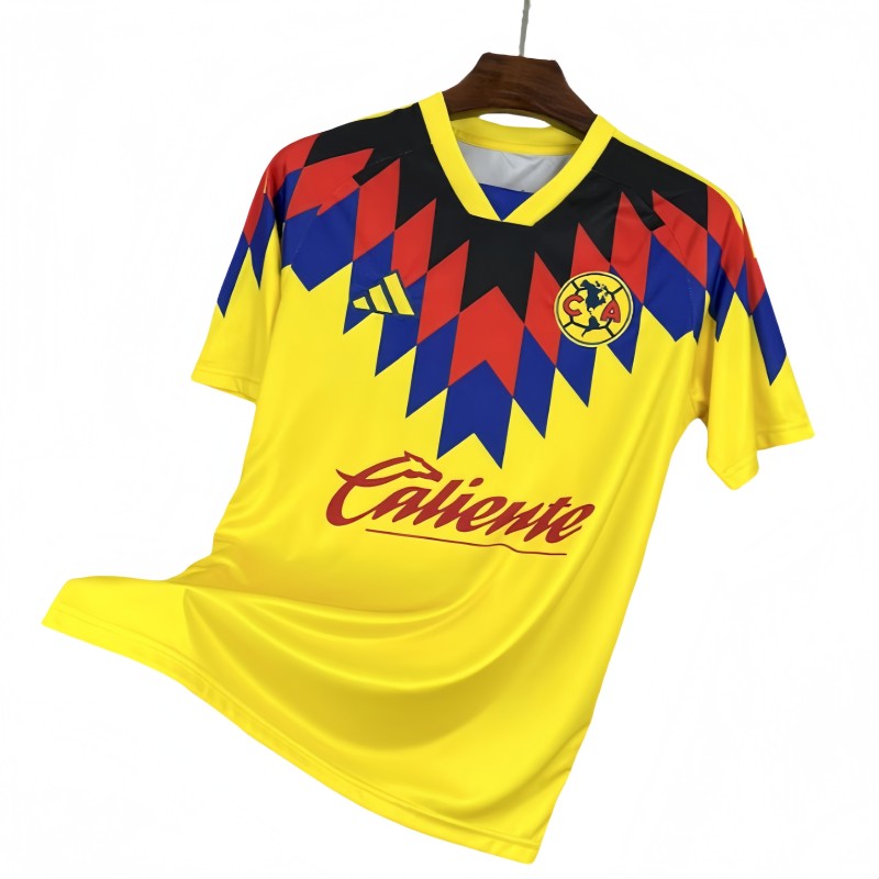 2025-26 Men's Club America home yellow  Soccer Jersey