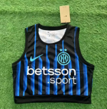 Women Inter Milan black vest Jersey 2526