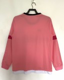 Retro Men's Juventus  pink  Long sleeve Jersey 2015-16