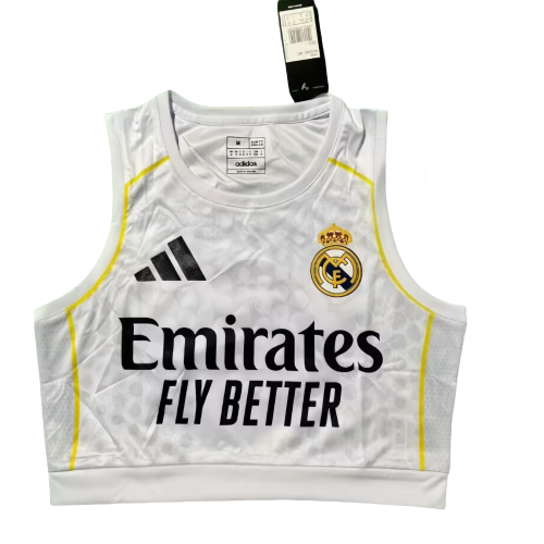 Women Real Madrid vest jersey 2025-26