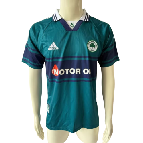 Retro Mens Panathinaikos home soccer jersey  1999-00