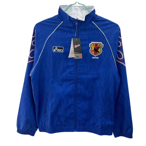 Men's Japan blue home  Windbreaker 1998