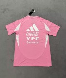 Mens Argentina pink Soccer Jersey 2025-26