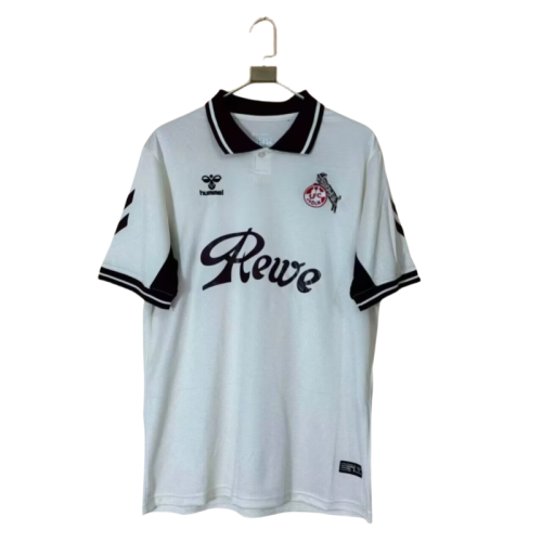 2025-26 Mens FC Koln white   soccer jersey