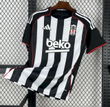 Men's Besiktas away black soccer Jersey  2526