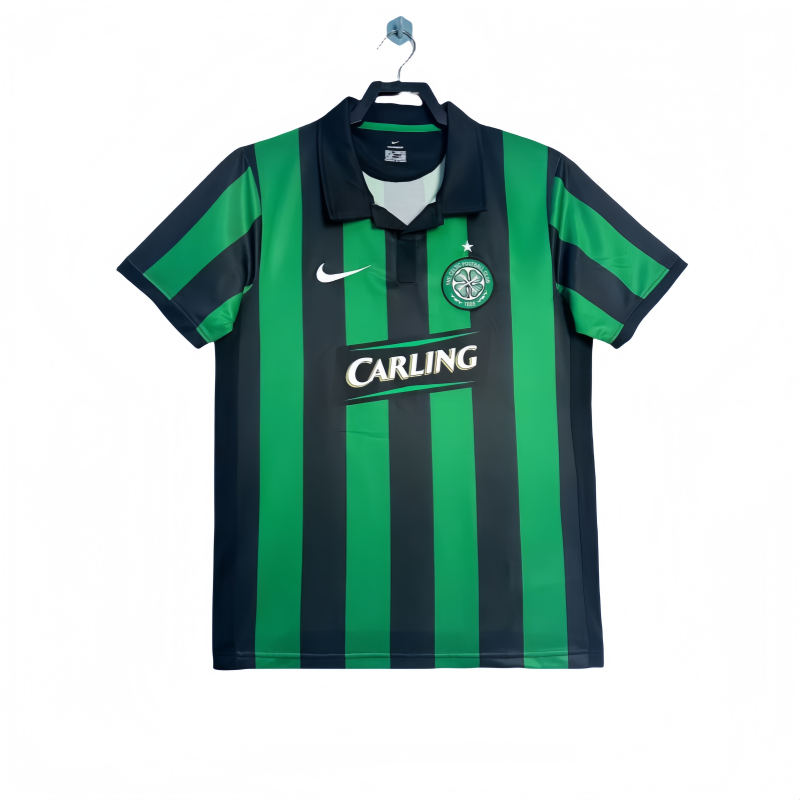 2006-07 Celtic Away Green Retro Soccer Jersey
