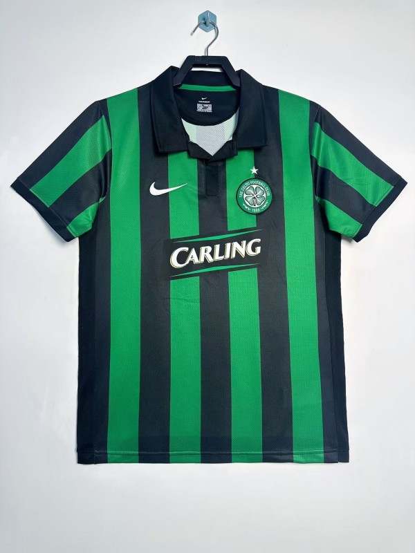 2006-07 Celtic Away Green Retro Soccer Jersey