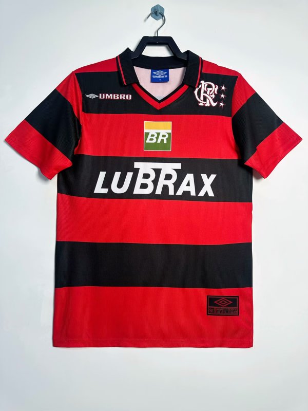 1995 Mens Flamengo red Retro Home Jersey