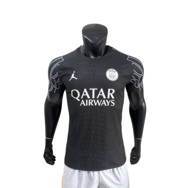 2025-26 Men's PSG black Special Edition Player version Soccer Jersey