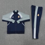 2025-26 Mens Real Madrid royal blue Jacket Training Suit