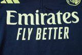 2025/26 Mens Real  Madrid Upper Blue Half-pull Training Suit