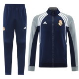 2025-26 Mens Real Madrid royal blue Jacket Training Suit