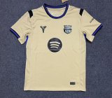 2025-26 Mens Barcelona Special Edition yellow soccer jersey