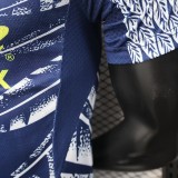 2025-26 Mens Club America blue Player Version Soccer Jersey