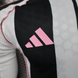 2025-26 Player version Mens Juventus home Long sleeve Jersey