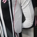 2025-26 Player version Mens Juventus home Long sleeve Jersey