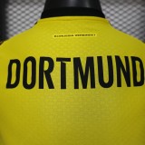 2526 Player Version Dortmund yellow soccer Jersey