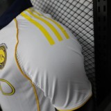 2025-26 Mens  Al-Nassr Third away  Player white soccer jersey