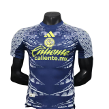 2025-26 Mens Club America blue Player Version Soccer Jersey