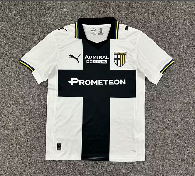 Parma Calcio  home Black and white Jersey Men’s 2526