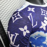 Mens Real Madrid blue  Player Special Edition soccer jersey 2025-26