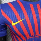 Mens Barcelona blue Special Edition  Player  soccer jersey 2526
